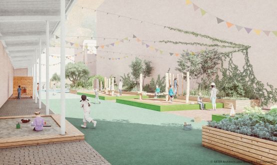 Campus Saint-Jean_3D Render